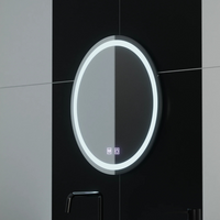 60cm Round LED Mirror with Demister and Cool Light