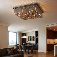 Candelabru Aplicat Cristal Dark Square Luxury Chandeliers Crystal